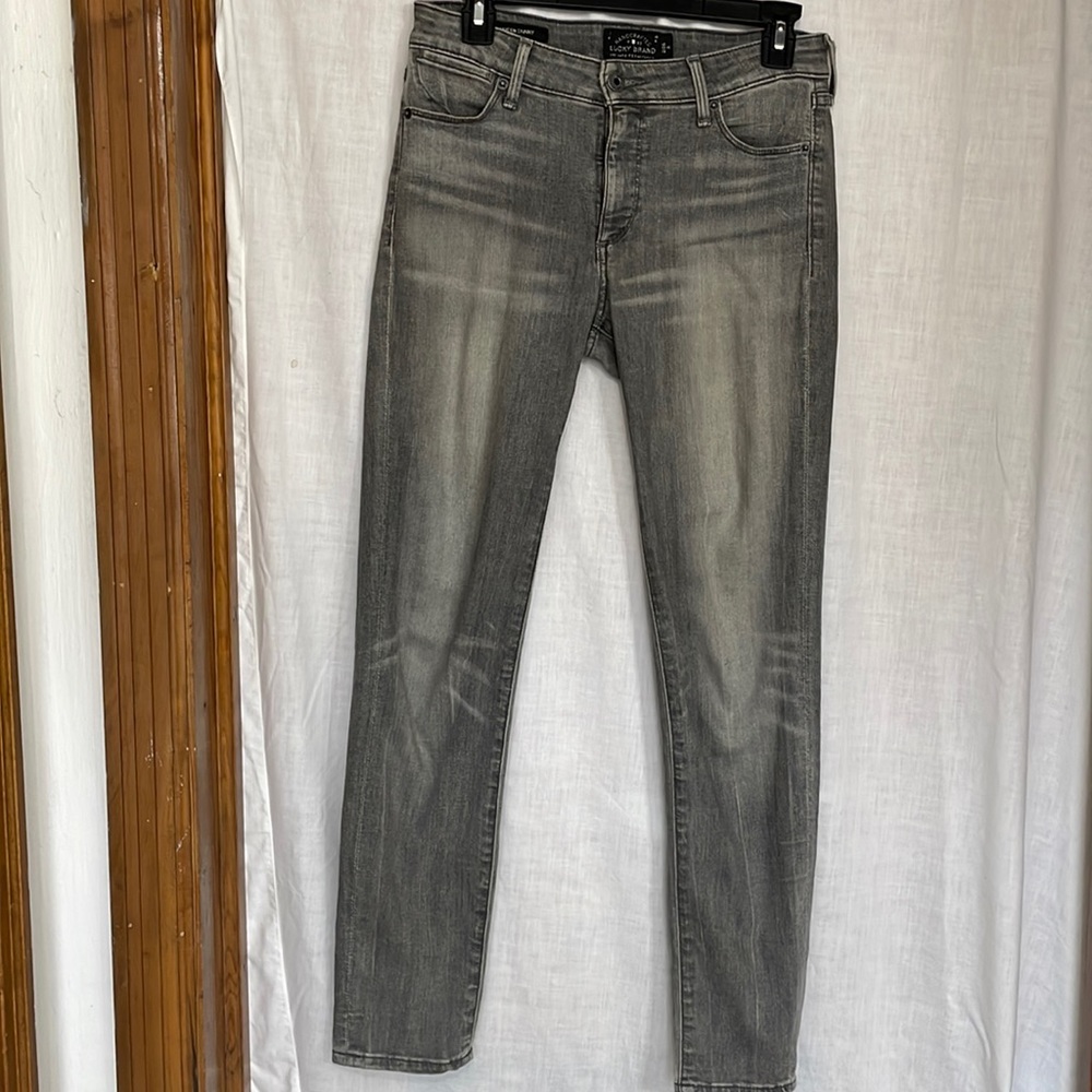 Lucky Brand Grey Hayden Skinny Jeans
